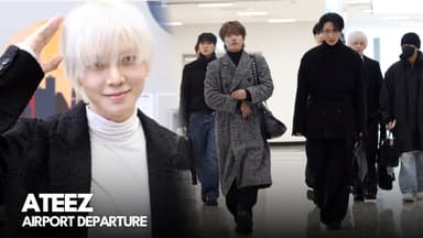 에이티즈, 화보같은 출국길 [TV10]