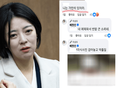 악플 단 손녀 사진 SNS 박제?…배현진 SNS ‘과잉 대응’ 논란