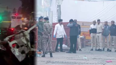 인도 '차량 폭발' 테러로 규정…의사 등 7명 수사