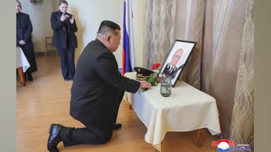 김정은, 러시아 대사 사망에 각별한 애도…"비통"