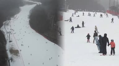 중부내륙 내일까지 많은 눈…춘천서 스키캠프 열려