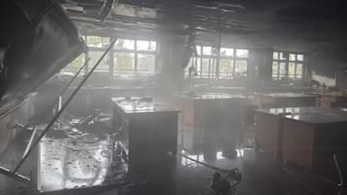 파주 초등학교 과학실서 불…300여명 대피