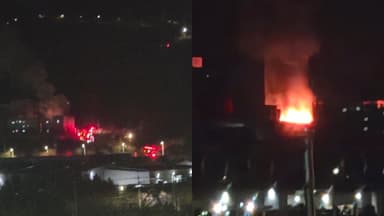 부산 기장군 밭에서 화재…움막 소실