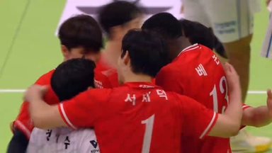 남자프로배구 한국전력 진땀승…삼성화재 11연패