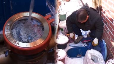 최강 한파에 밤사이 서울 수도계량기 31건 동파