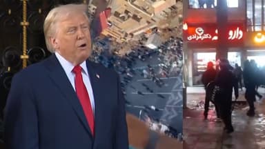 트럼프, 이란 정국 개입 경고…"내정 간섭" 반발