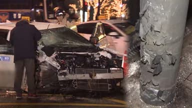 '15명 사상' 택시기사 구속영장…약물운전 혐의 추가