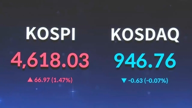 코스피 4,620선 돌파…5거래일 연속 최고치 '질주'