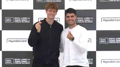 알카라스 vs 시너…테니스 세기의 대결 열린다