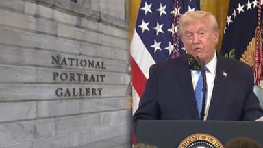 미 초상화박물관, 트럼프 '탄핵소추' 문구 삭제