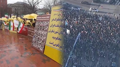 이란 반정부 시위, 美·유럽까지 확산