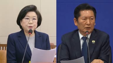 고개 숙인 이혜훈…정청래 '합당 제안'에 내홍 격화