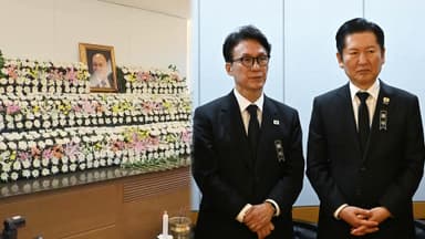 이해찬 빈소 민주 진영 '총집결'…김민석·정청래 '상주'