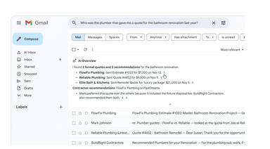 구글, 지메일에 '제미나이' 도입..."할 일 챙겨주고 대화도 가능"