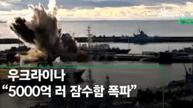 3억원 우크라 드론, 5800억원 러 잠수함 무력화…러 “피해 없다”