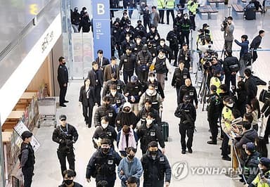 캄보디아서 압송된 50대 1명 인천서 수사…스캠 범죄 가담