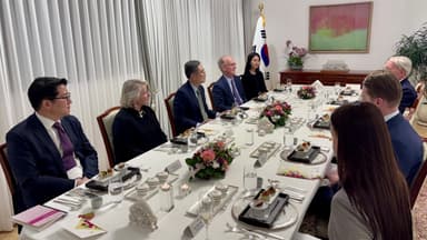 조현, 미 외교정책위 대표단 접견..."원자력 협력 가속"