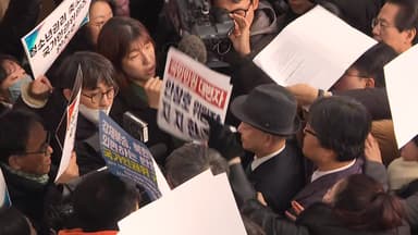 인권의날 기념식에 안창호 위원장 출입 저지당해