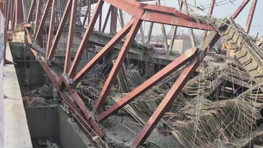 광주 서구 도서관 공사 현장 붕괴...작업자 4명 매몰