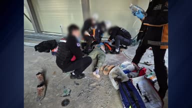 충남 공주 물류창고 신축 공사장서 추락...60대 중상