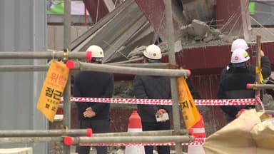 '4명 사망' 광주 도서관 붕괴 사고 현장 감식..."사고 원인 규명"