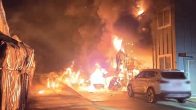 광명 가학동 상가주택에서 불...1명 사망·3명 부상