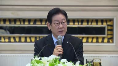 방중 마지막날 '깜짝' 기자 간담회..."생각보다 많은 진전"