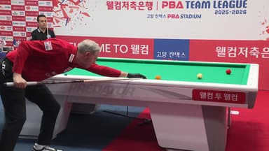 '당구 전설 총출동' 팀리그 왕좌의 게임 개봉박두