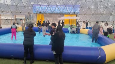 "겨울 손맛!"...강추위에도 빙·송어 축제 '북적'