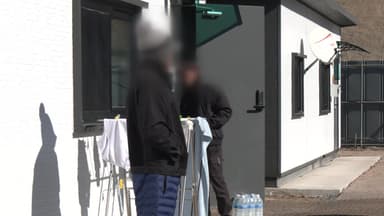 한파 속 산불 이재민...춥고 불편한 임시주택 '고통'