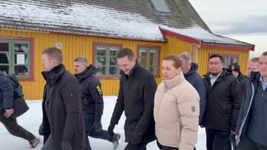 덴마크 총리, 그린란드 깜짝 방문..."다음 단계 준비"