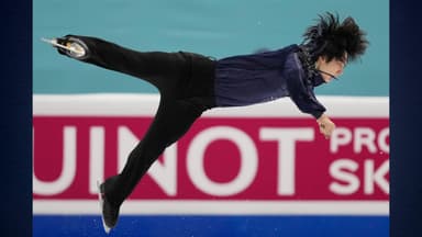 '아쉬운 점프 실수' 피겨 차준환, 4대륙선수권 쇼트 6위