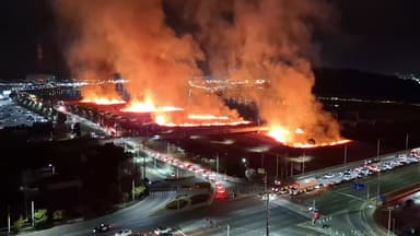 자전거 타며 바짝 마른 억새밭 방화...구속영장 신청