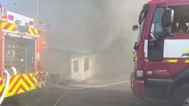 경기 고양시 인테리어 공장에서 불...50분 만 완진