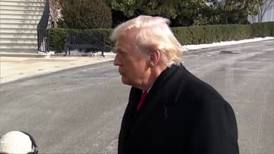 트럼프, 관세 질문에 "한국과 함께 해결책 마련할 것"