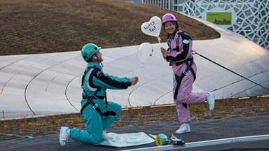 40대 1 경쟁률 넘었다…커플들 성지 된 '프로포즈 명소'