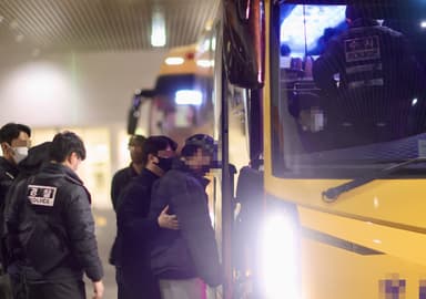 부산 압송 캄보디아 '노쇼 사기단', 대부분 20대 남성